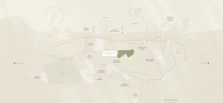 Connectivity of Emaar Parkland